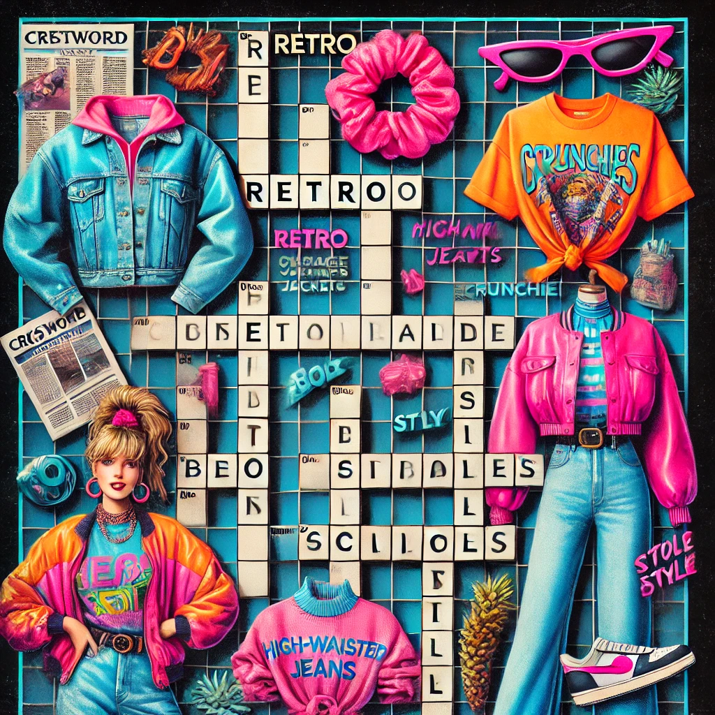 80s fashion now crossword clue​