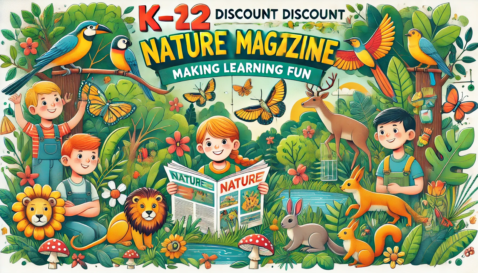 k-12 discount nature magazine